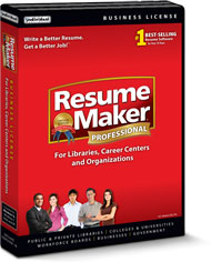 ResumeMaker Professional Deluxe for Libraries